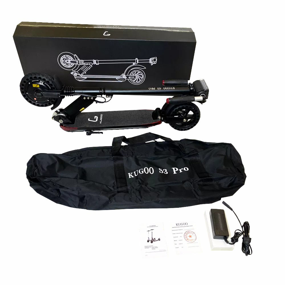 Электросамокат Kugoo Kirin S3 PRO Jilong VP-45081312 комплектация