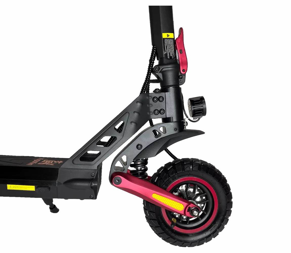 Скоростной электросамокат с сиденьем Kugoo Kirin G2 PRO VP-12688647 передняя часть