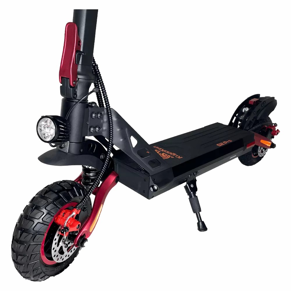 Скоростной электросамокат с сиденьем Kugoo Kirin G2 PRO VP-12688647 передняя стойка