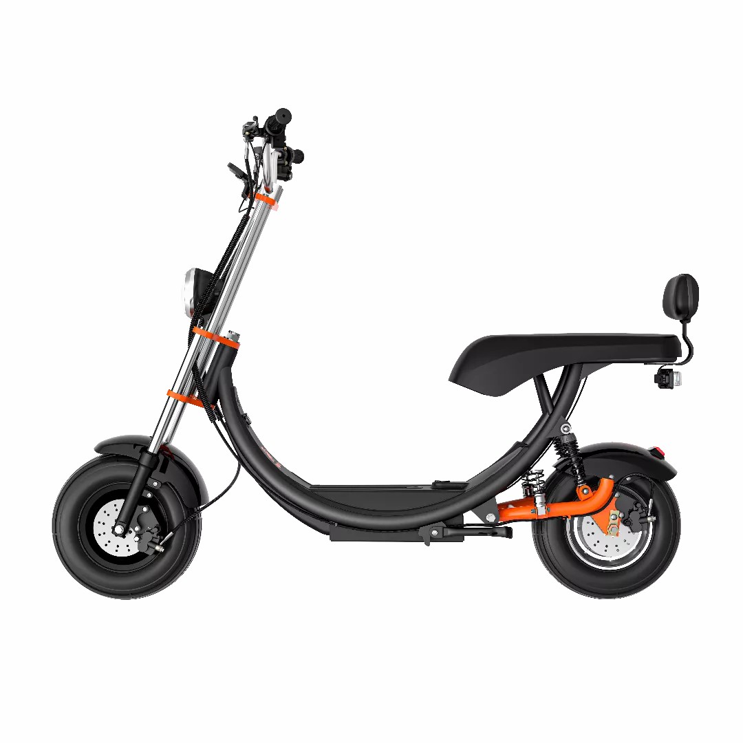 Мощный электроскутер Kugoo Kirin C2 PRO 1200W VP-77952869 вид сбоку