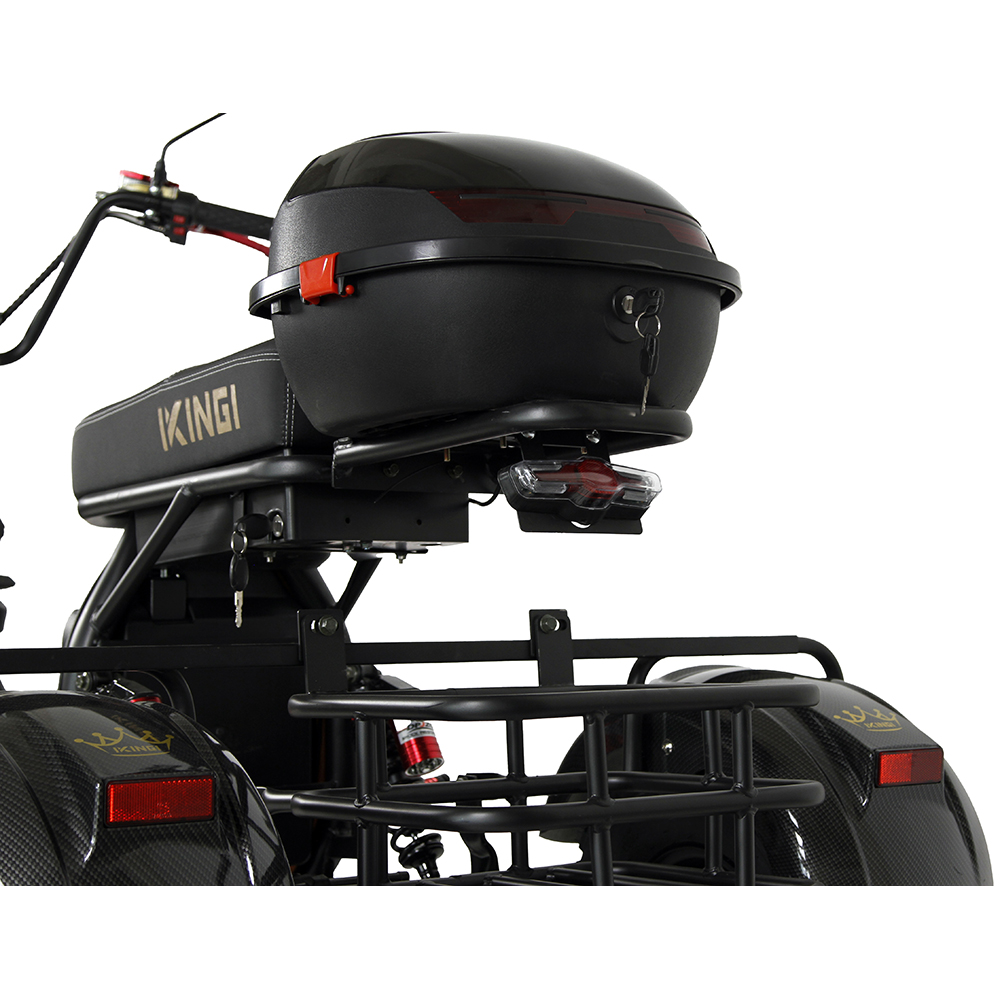 Электроскутер трехколесный Ikingi X7 PRO Trike VP-02306008 багажник закрытый