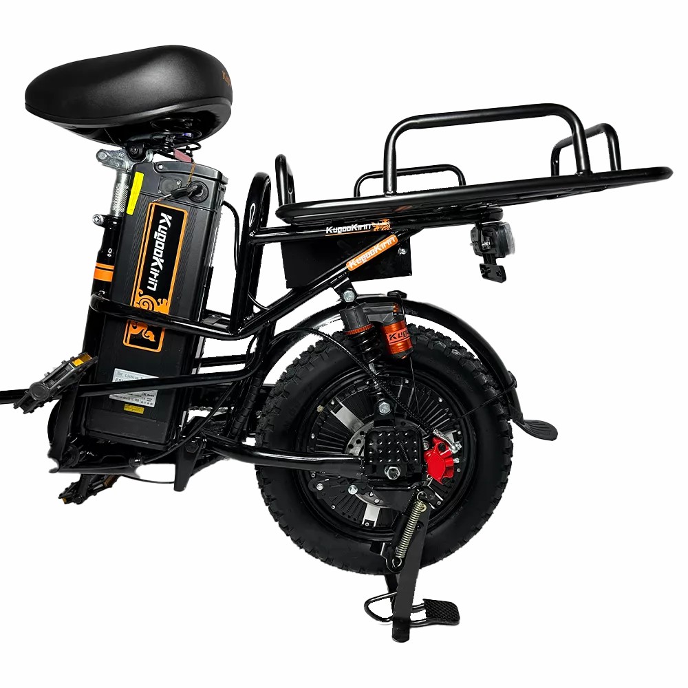 Электровелосипед с корзиной Kugoo Kirin V3 Pro VP-80436728 задние тормоза