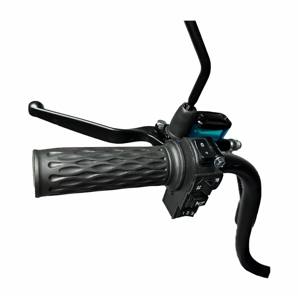 Электровелосипед с корзиной Kugoo Kirin V3 Pro VP-80436728 левая сторона руля