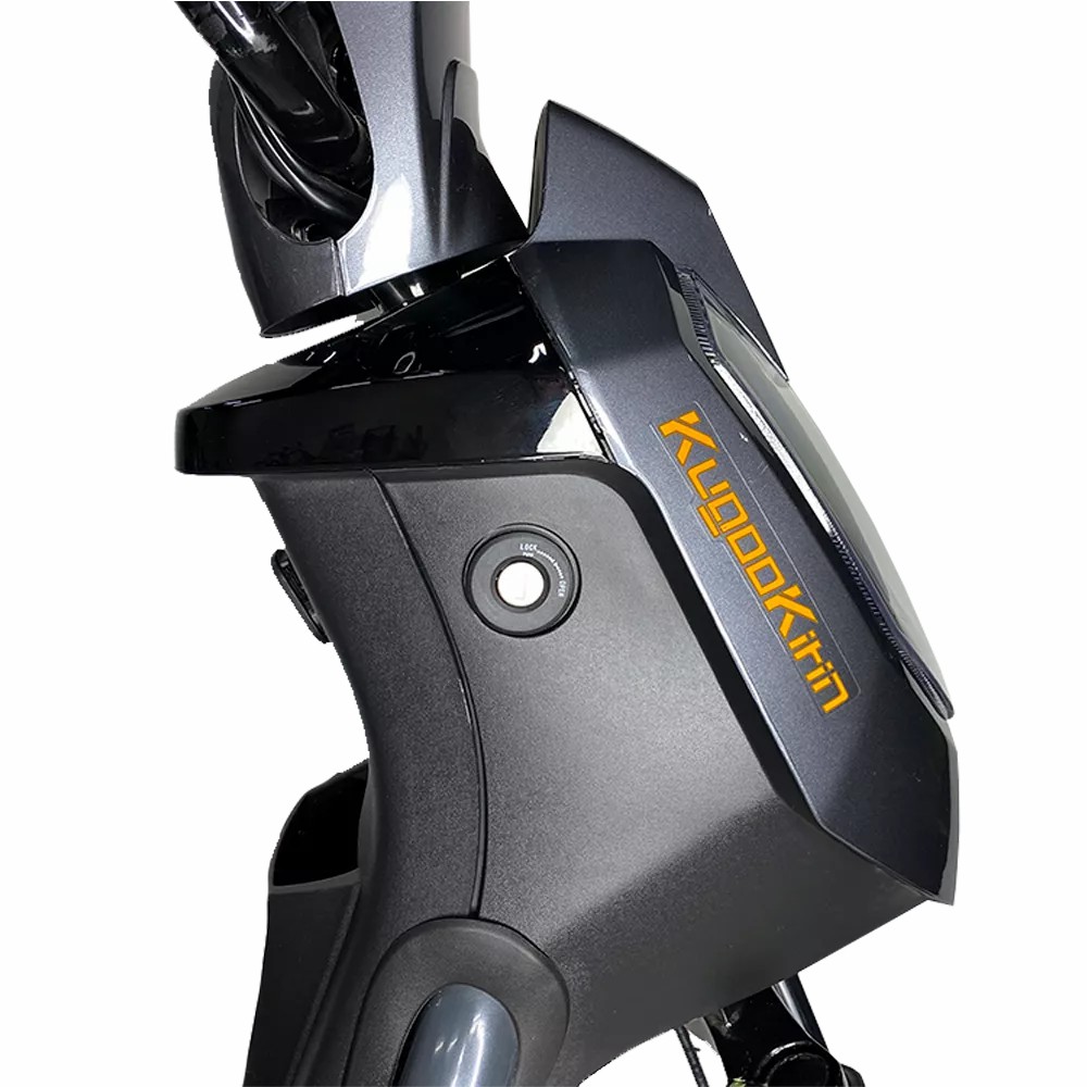 Электроскутер Kugoo Kirin Note черный VP-15661864 фара вид сбоку