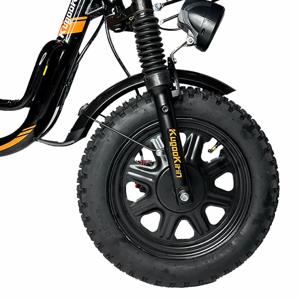 Электровелосипед с корзиной Kugoo Kirin V3 Pro VP-80436728 переднее колесо