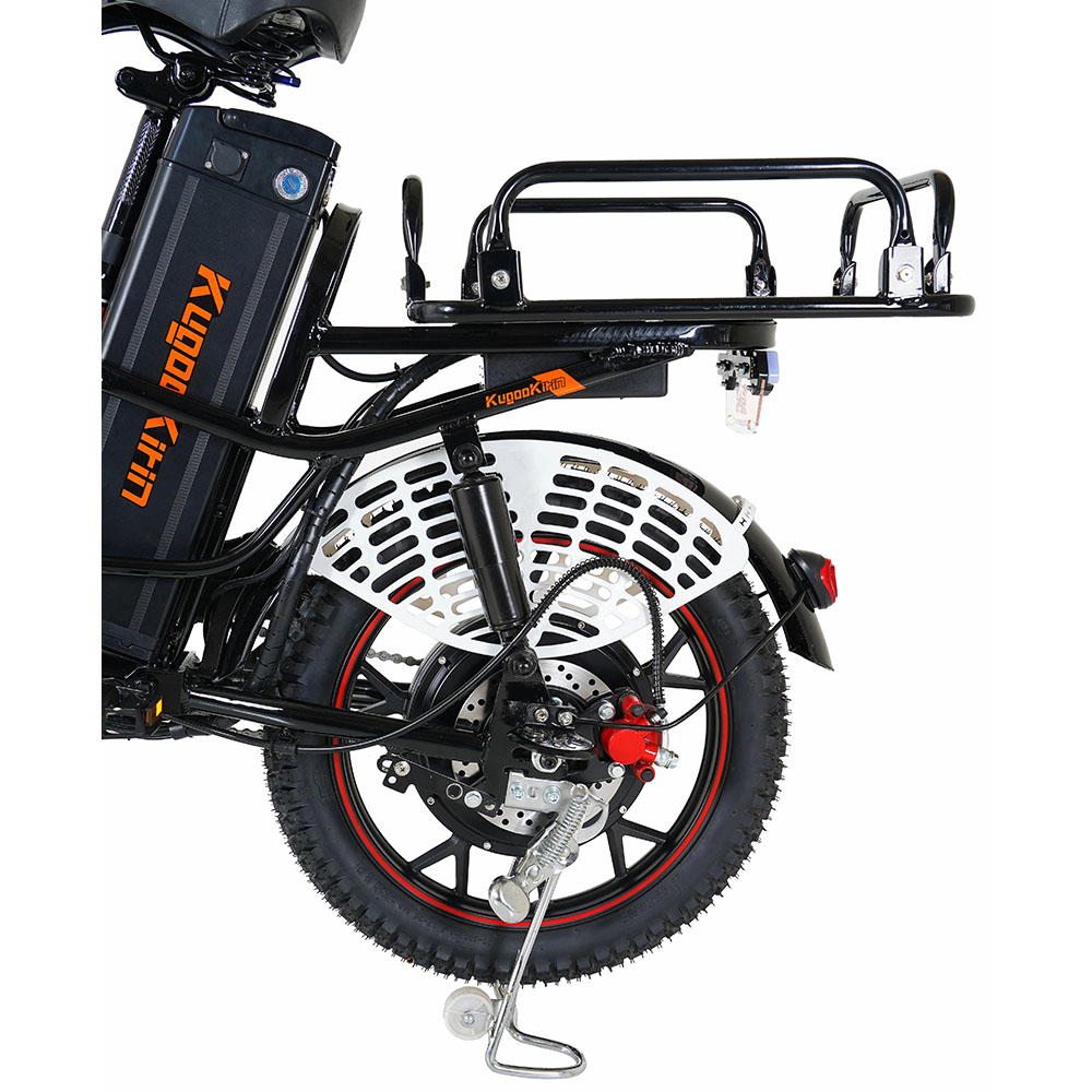 Электровелосипед с корзиной Kugoo Kirin V3 MAX VP-76128470 задняя часть