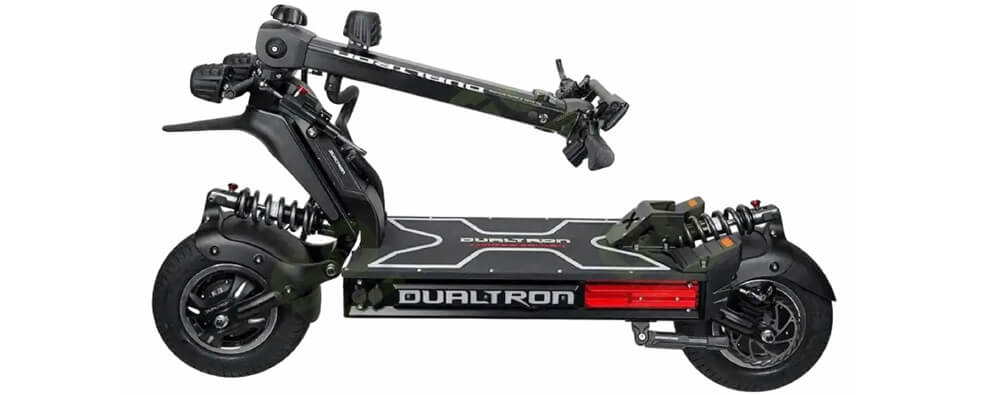 Dualtron X Limited в сложенном состоянии